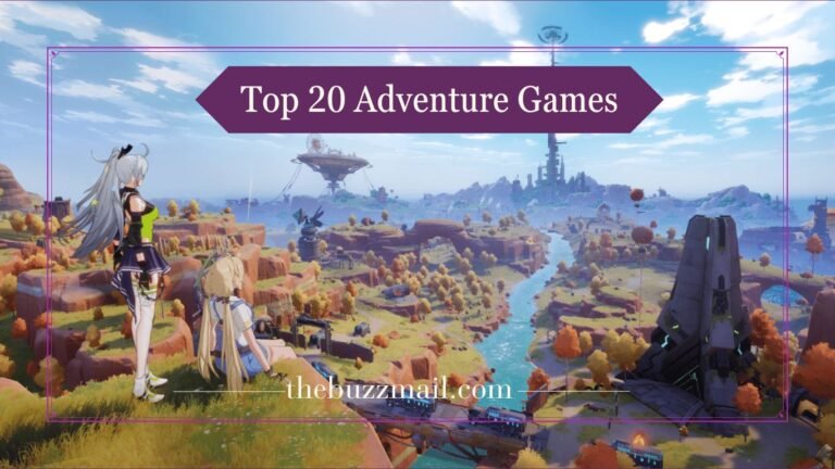 Exploring the Top 20 Adventure Games of All Time