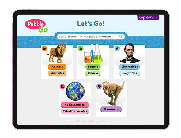 PebbleGo  Digital learning's